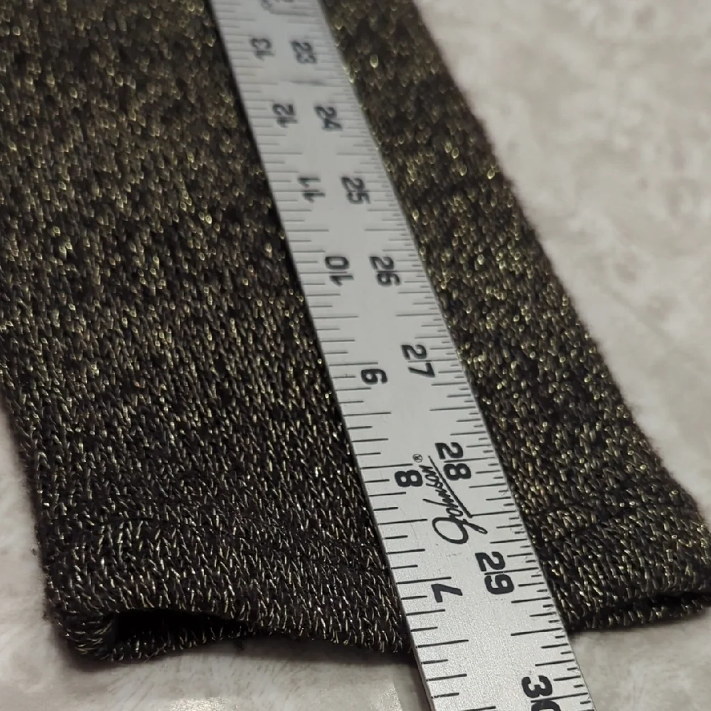 Miss Me Gold and Brown Knit Sweater Size Large - Picture 8 of 8